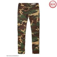 heren abercrombie and fitch lang cargo broek donkere camouflage Outlet Tilburg 7848o533